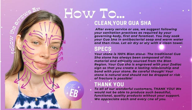 How to Gua Sha and how to clean your Gua Sha, The Estie Bestie
